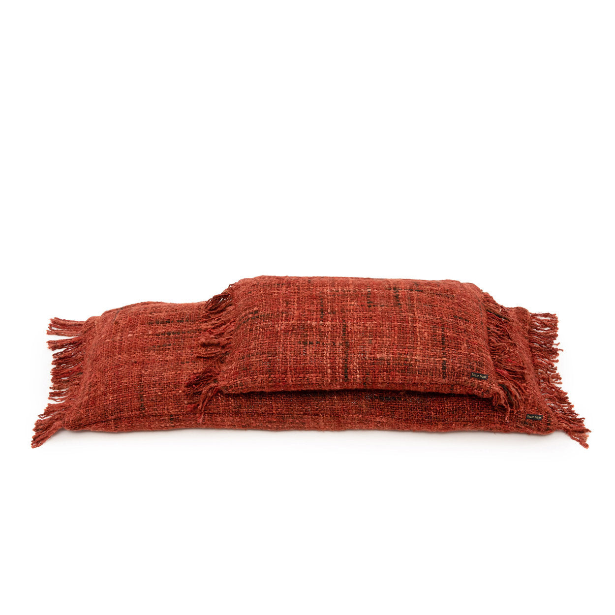 Bazar Bizar Antwerp The Oh My Gee kussenhoes - kersenrood - 30x50