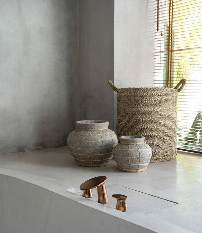 Bazar Bizar Antwerp De Sensity-manden - Naturel - XL