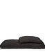 Bazar Bizar Antwerp The Oh My Gee Kussenhoes - Zwart/marineblauw - 30x50