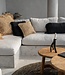 Bazar Bizar Antwerp De Raffia Flores vierkante kussenhoes - naturel - 40x40