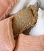 Bazar Bizar Antwerp The Oh My Gee kussenhoes - zalmroze - 30x50
