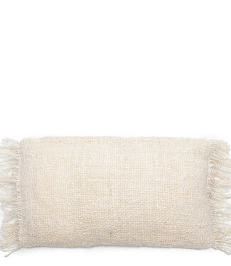 Bazar Bizar Antwerp The Oh My Gee kussenhoes - crème - 30x50