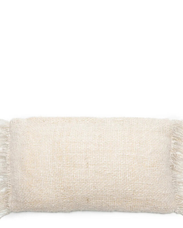 Bazar Bizar Antwerp The Oh My Gee kussenhoes - crème - 30x50