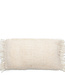 Bazar Bizar Antwerp The Oh My Gee kussenhoes - crème - 30x50