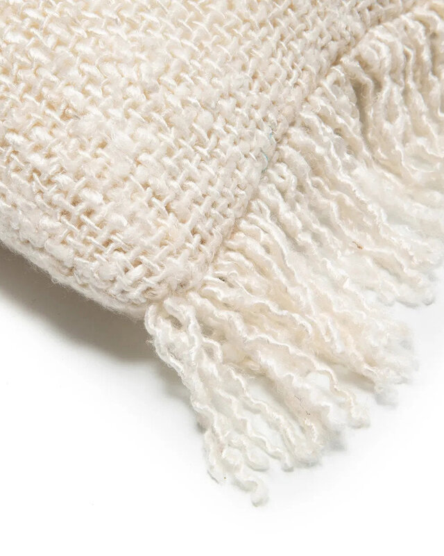 Bazar Bizar Antwerp The Oh My Gee kussenhoes - crème - 30x50