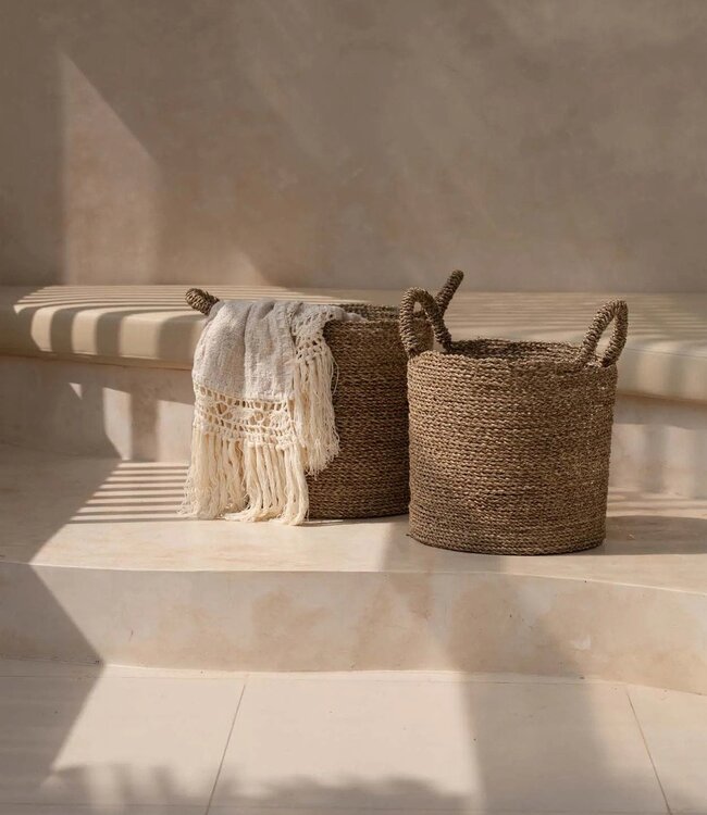 Bazar Bizar Antwerp De Sensity-manden - Naturel - L