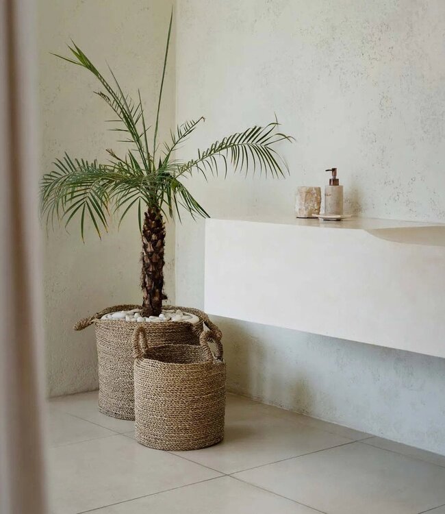 Bazar Bizar Antwerp De Sensity-manden - Naturel - L