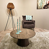 Brix Emperador Salontafel | Steen | H38 x D80 cm