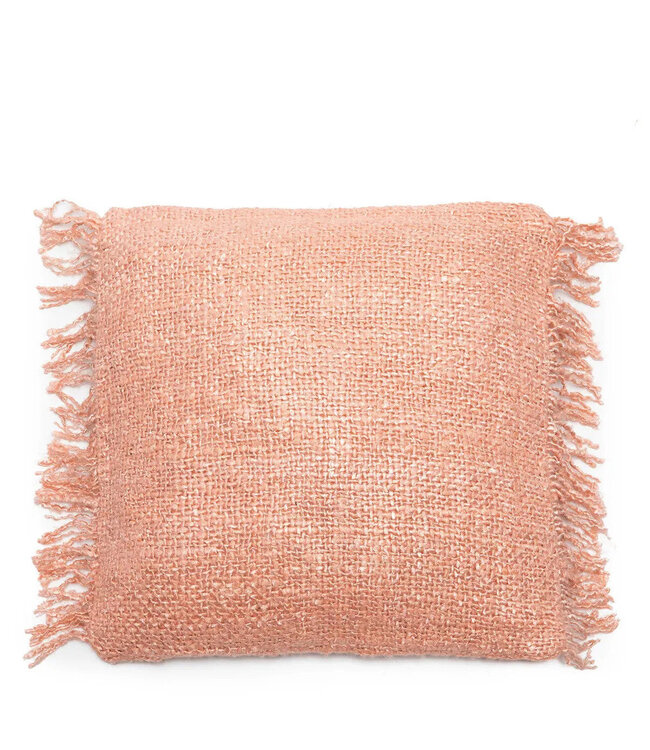 Bazar Bizar Antwerp The Oh My Gee Kussenhoes - Zalmroze - 40x40