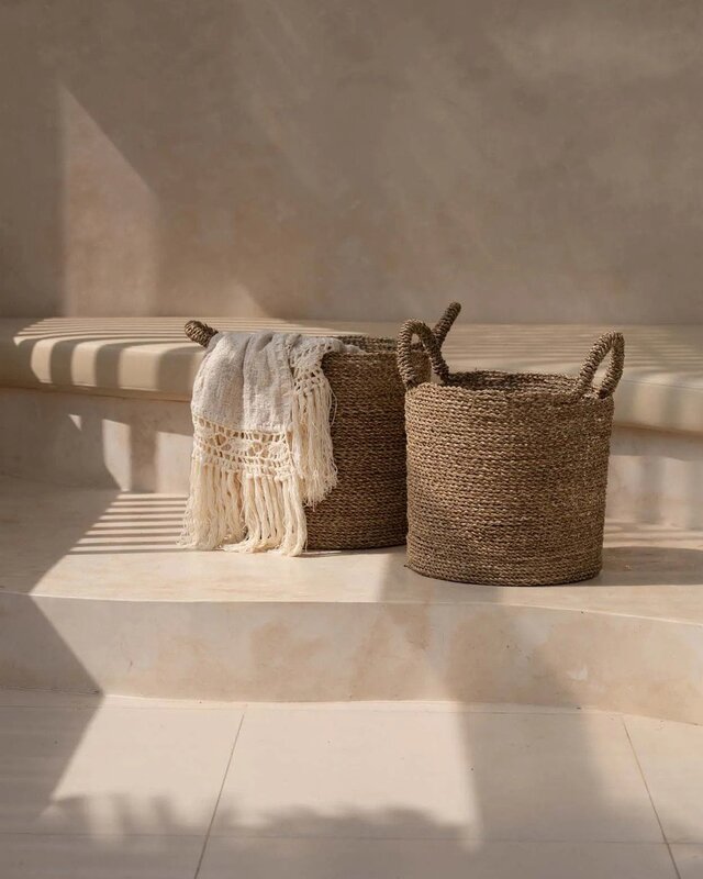 Bazar Bizar Antwerp De Sensity-manden - Naturel - XL