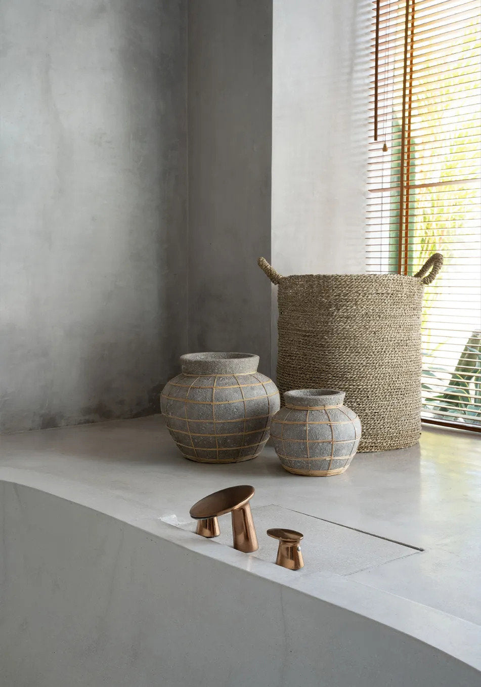 Bazar Bizar Antwerp De Sensity-manden - Naturel - XL