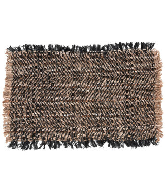 Bazar Bizar Antwerp De Oh My Gee-placemat - zwart koper