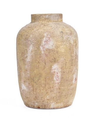 Bazar Bizar Antwerp De Clay Echo-vaas - crème - M