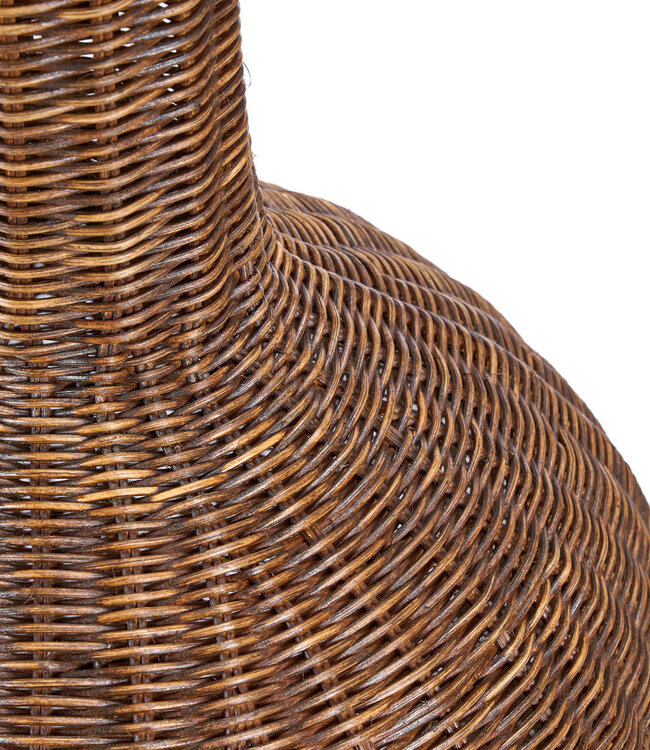 Bazar Bizar Antwerp De Amphora Hanglamp - Donker walnoot - XXL