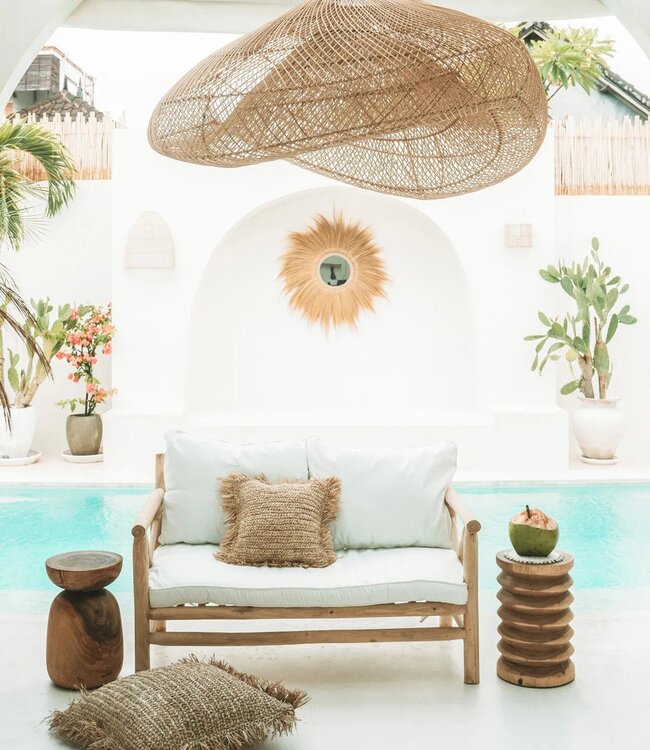 Bazar Bizar Antwerp De Cloud-hanglamp - Naturel - XXL
