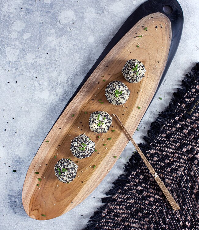 Bazar Bizar Antwerp De Oh My Gee-placemat - zwart koper