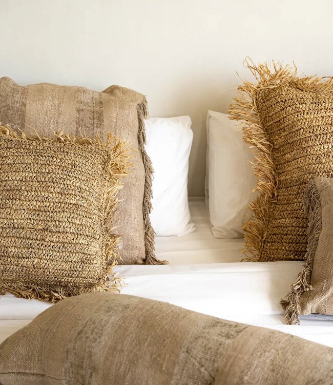 Bazar Bizar Antwerp Oh My Gee kussenhoes - betonfluweel - 40x40