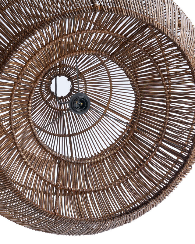Bazar Bizar Antwerp De Woestijnkalebas-hanglamp - Donker walnoot - M