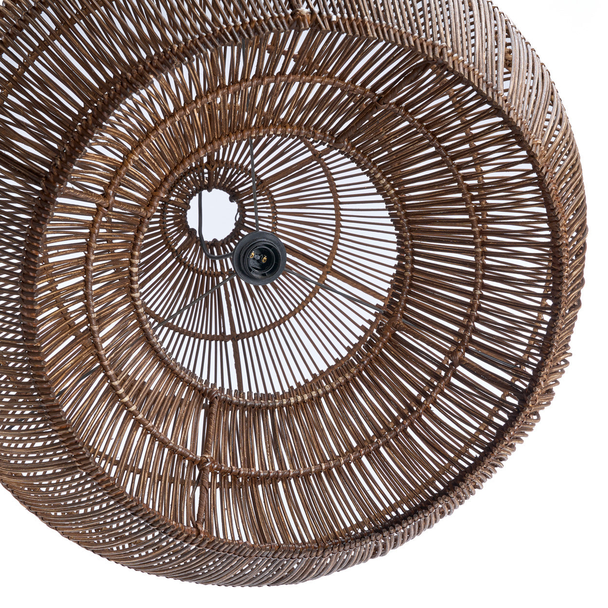 Bazar Bizar Antwerp De Woestijnkalebas-hanglamp - Donker walnoot - M