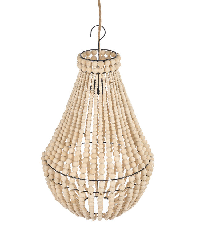 Bazar Bizar Antwerp De traanvormige kroonluchter - Naturel - M