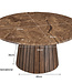 Livingfurn Brix Emperador Salontafel | Steen | H38 x D80 cm