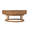 Het rotan Rise-dienblad - naturel bruin