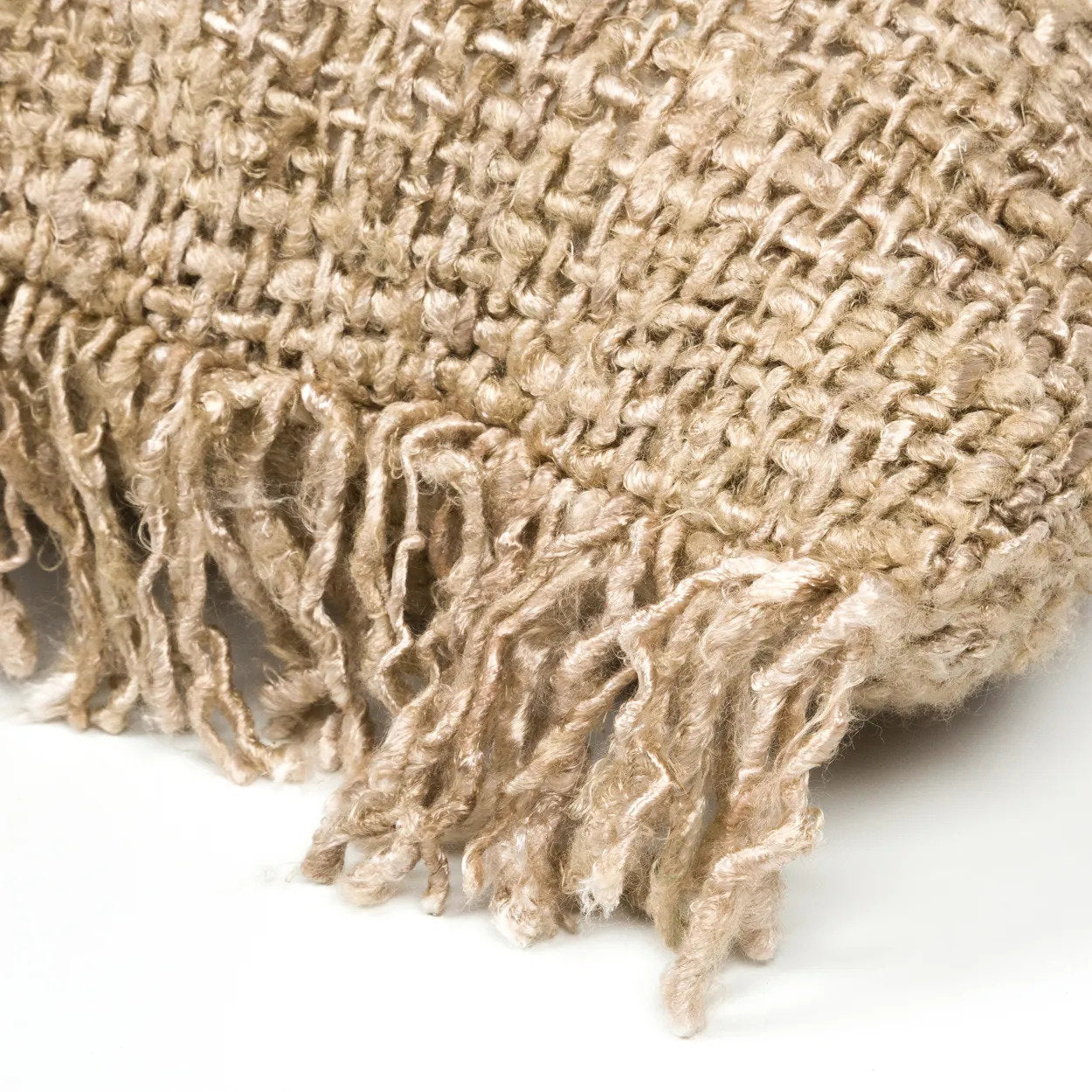 Bazar Bizar Antwerp The Oh My Gee kussenhoes - beige - 60x60 cm