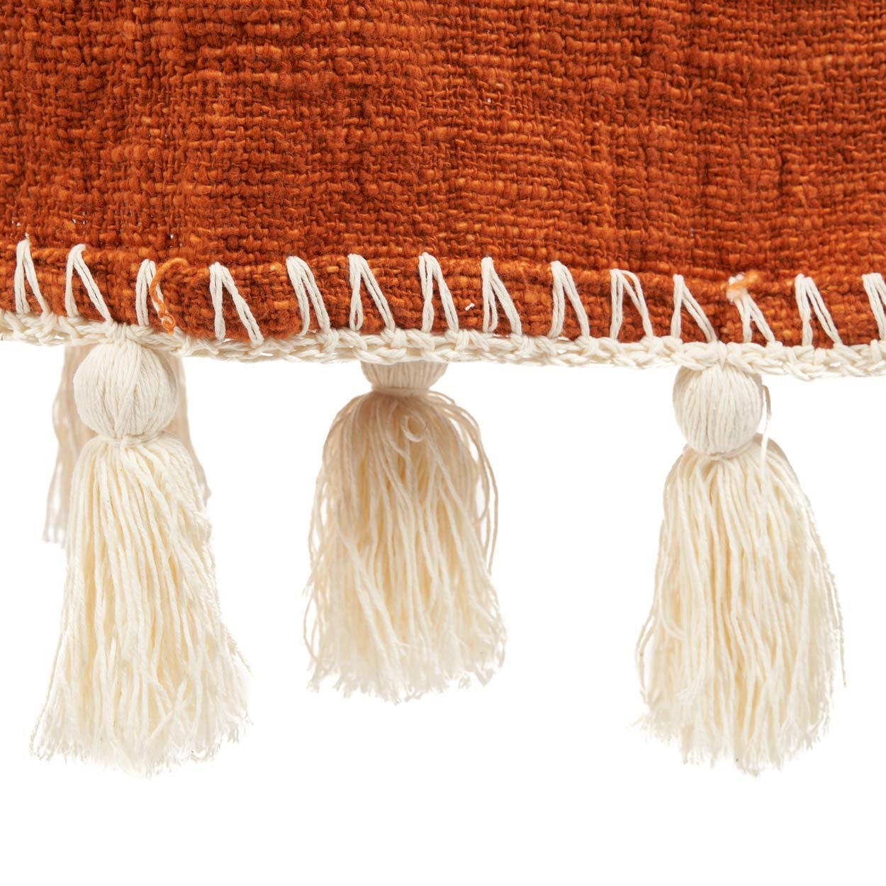 Bazar Bizar Antwerp The Stitch bedsprei - terracotta