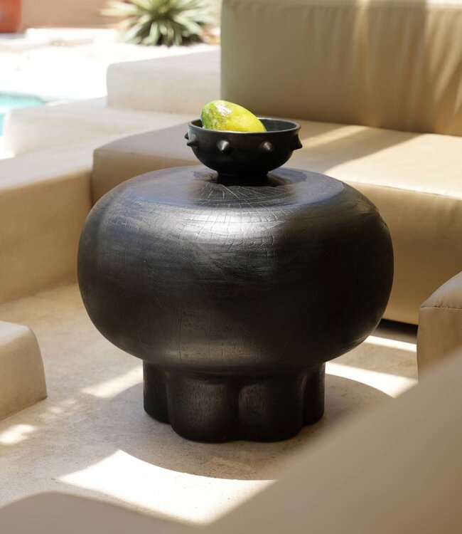 Bazar Bizar Antwerp De Tutup salontafel - zwart