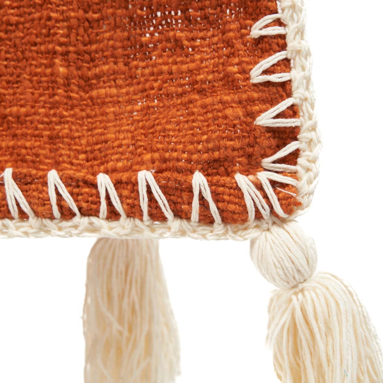 Bazar Bizar Antwerp The Stitch bedsprei - terracotta