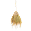 De raffia bezem - naturel