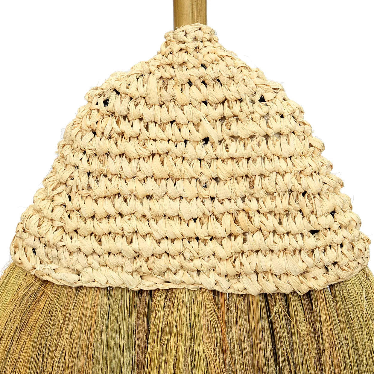Bazar Bizar Antwerp De raffia bezem - naturel