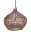 Bazar Bizar Antwerp De Woestijnkalebas-hanglamp - Donker walnoot - M