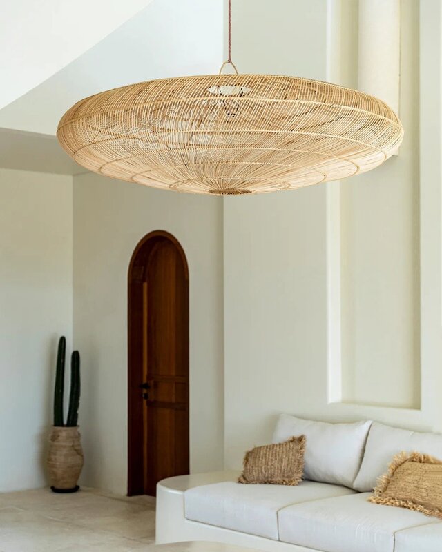 Bazar Bizar Antwerp De Macaron Hanglamp - Naturel - XL