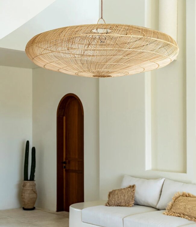 Bazar Bizar Antwerp De Macaron Hanglamp - Naturel - XL