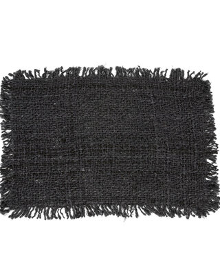 Bazar Bizar Antwerp De Oh My Gee-placemat - zwart marineblauw
