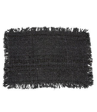 Bazar Bizar Antwerp De Oh My Gee-placemat - zwart marineblauw