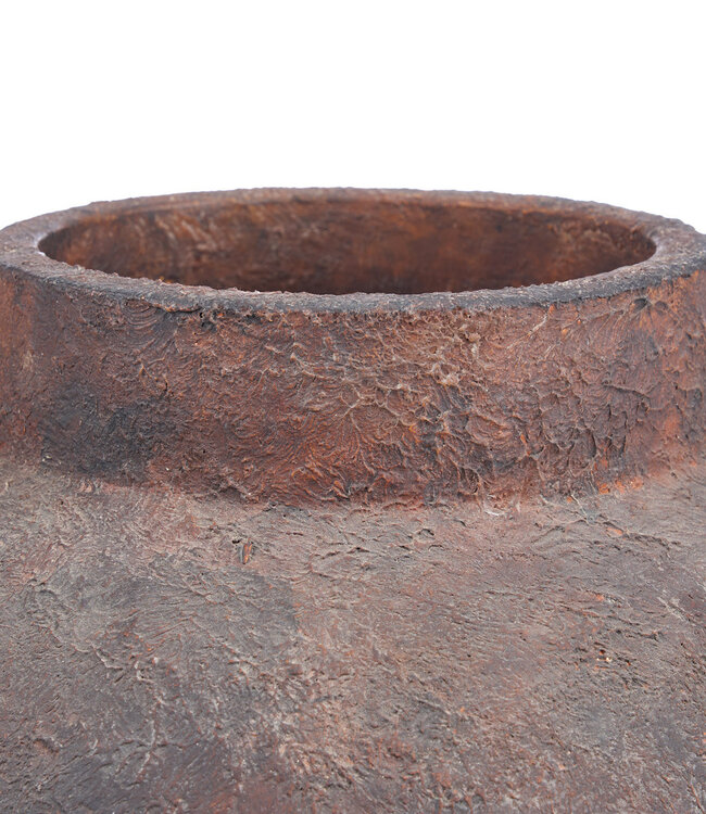 Bazar Bizar Antwerp De Vulkanische Vaas - Bordeaux - XXL