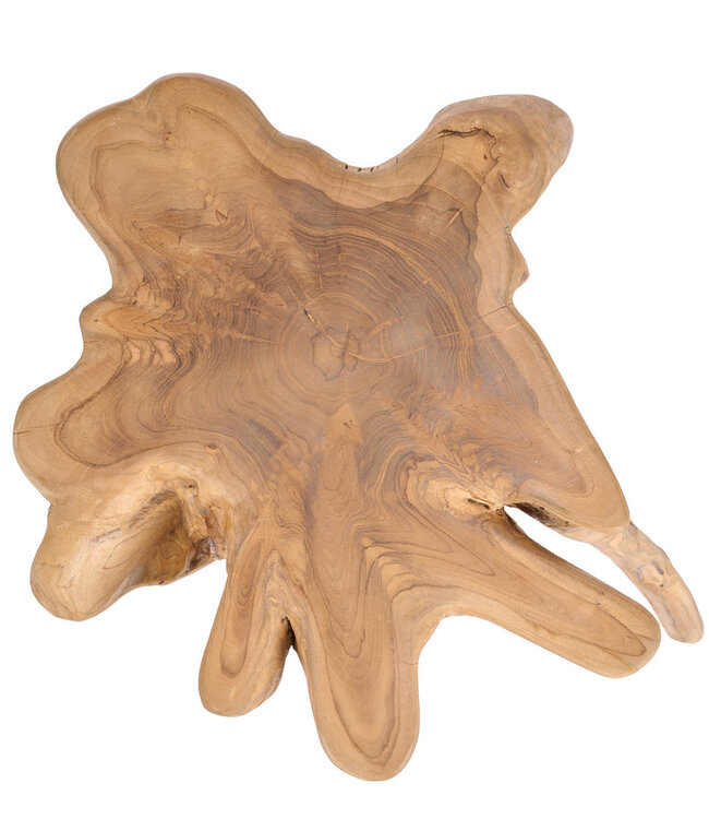 Bazar Bizar Antwerp De Rooty-bijzettafel - naturel