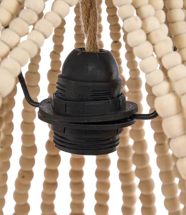 Bazar Bizar Antwerp De traanvormige kroonluchter - Naturel - M