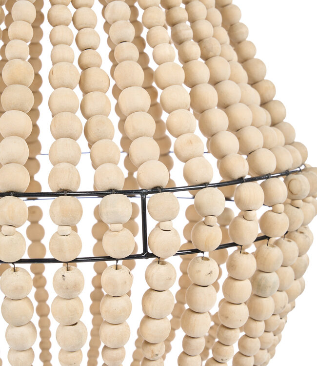 Bazar Bizar Antwerp De traanvormige kroonluchter - Naturel - M