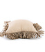 Bazar Bizar Antwerp De jute Bonita kussenhoes - naturel - 40x40 cm