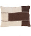 Bazar Bizar Antwerp De Cocoa patchwork-kussenhoes - natuurlijk bruin
