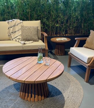Livingfurn Cindo Tuintafel Rond 80 cm