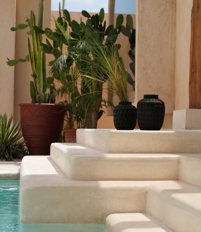 Bazar Bizar Antwerp De Peaky Vaas - Zwart - M