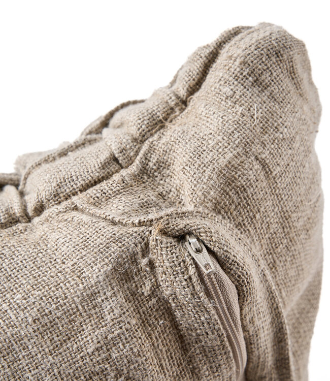 Bazar Bizar Antwerp Linnen Crosier kussenhoes - naturel