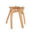 Bazar Bizar Antwerp De Rooty-bijzettafel - naturel