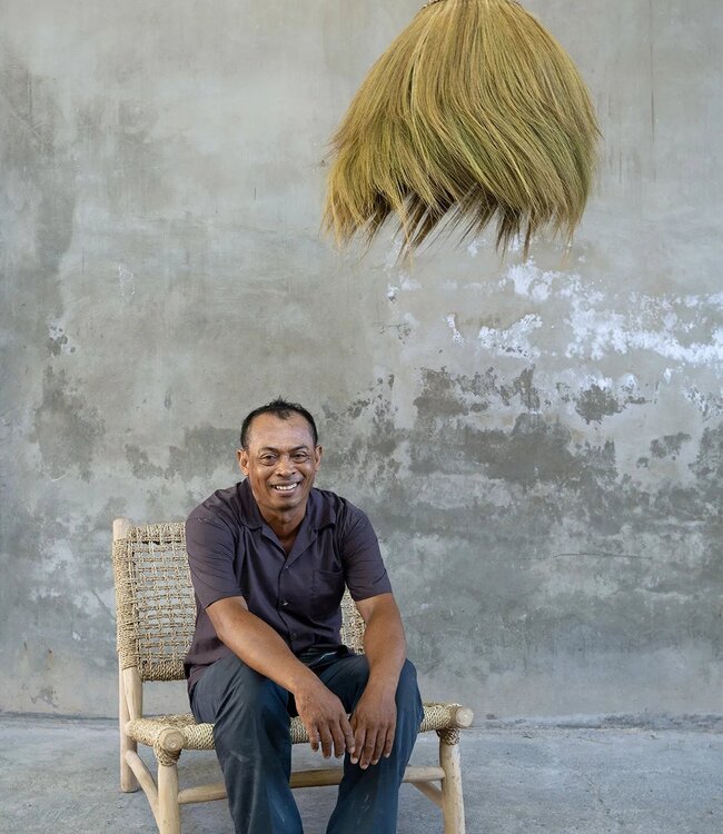 Bazar Bizar Antwerp De Makiki pendel - naturel - L