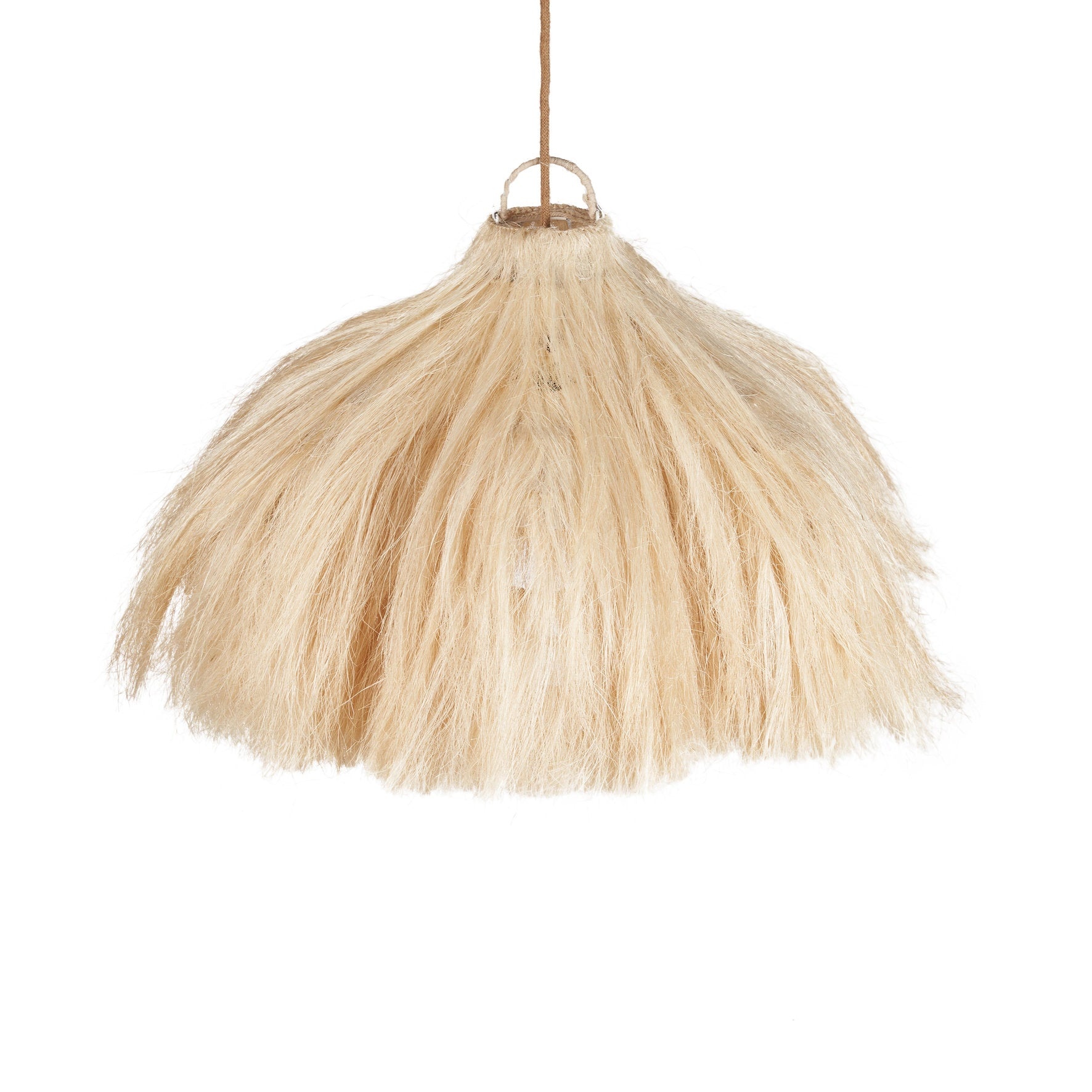 Bazar Bizar Antwerp De Rami-hanglamp - Naturel - XL