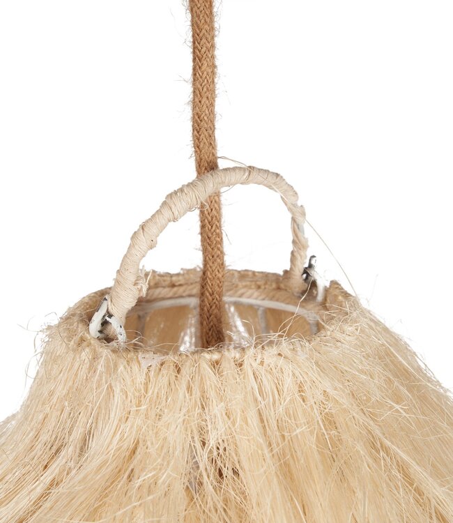 Bazar Bizar Antwerp De Rami-hanglamp - Naturel - XL